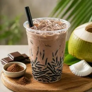 Hình ảnh Sữa Dừa - Mix Socola