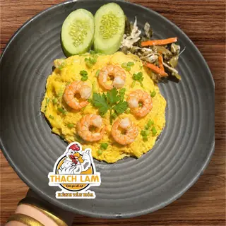 Hình ảnh Cơm Trứng Phủ ( Tôm)