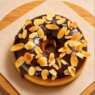 Hình ảnh Donut Socola Hạnh nhân
