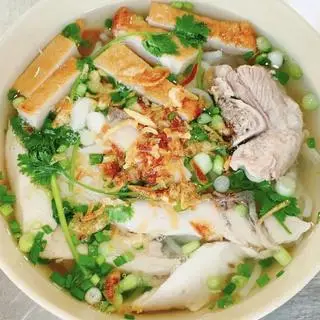 Hình ảnh Bún cá + sứa + xương