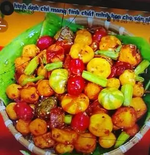 Hình ảnh Combo cá viên sốt chua ngọt Hàn nhỏ 
