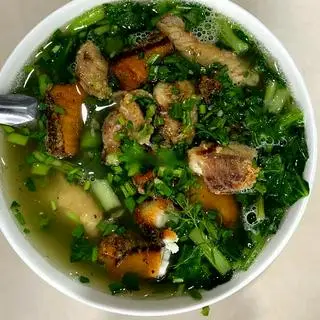 Hình ảnh Bánh đa trắng đầy đủ
