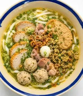 Hình ảnh Thập cẩm 1: Cua ram - xương - chả cá