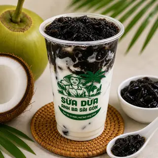 Hình ảnh Sữa Dừa Sương Sáo Mát Lạnh 