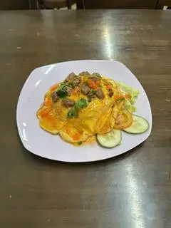 Hình ảnh Cơm phủ trứng bò