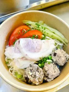 Hình ảnh Bún mọc - thịt