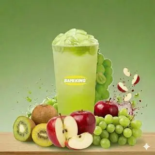 Hình ảnh Trà trái cây Nho tươi Kiwi Táo Đỏ