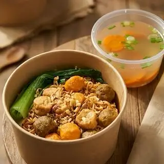 Hình ảnh Mì Trộn Cá Viên