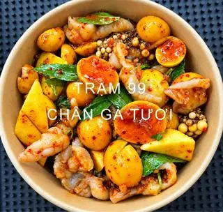 Hình ảnh CHÂN GÀ TƯƠI + TRỨNG NON SỐT THÁI - M