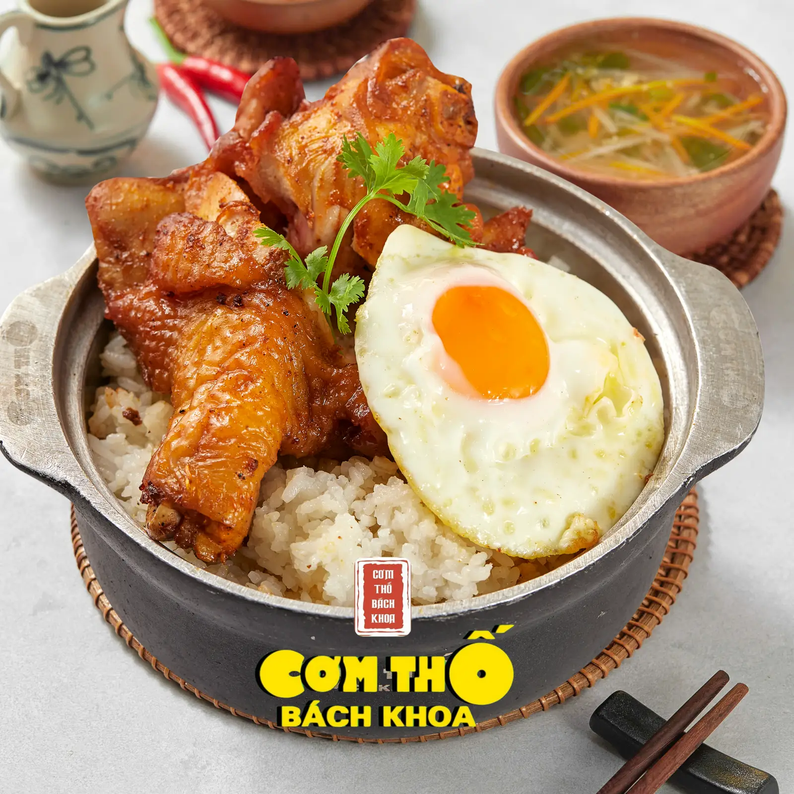 Hình ảnh Cơm trắng mix vị