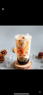 Hình ảnh Sữa tươi trân châu đường đen