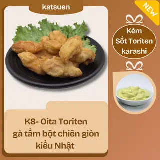 Hình ảnh K8- Oita Toriten- Gà tẩm bột chiên giòn kiểu Nhật ( MÓN MỚI )