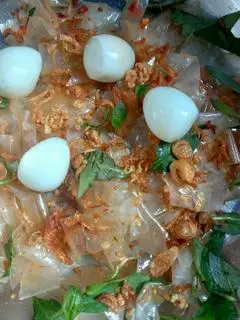Hình ảnh Bánh Tráng Trộn Hành Phi