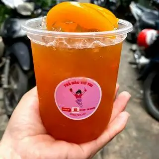 Hình ảnh Trà đào miếng Size M