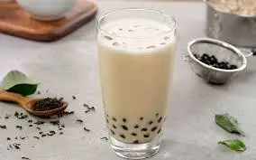 Hình ảnh Trà sữa olong lài (có trân châu đen)