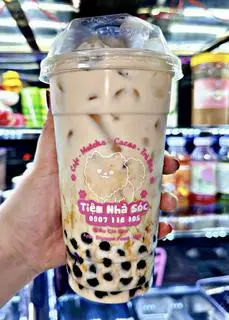 Hình ảnh Lục trà sữa lài đậm vị