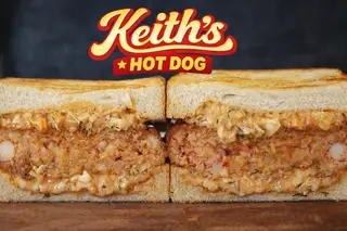 Hình ảnh Sandwich Tôm Phô Mai