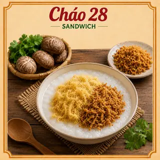 Hình ảnh Cháo ruốc, ruốc nấm