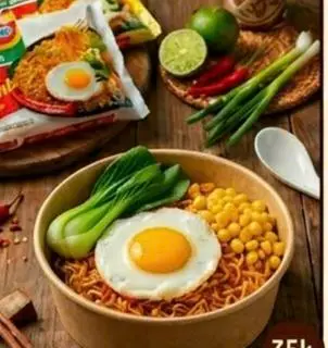 Hình ảnh Mì trộn Indomie Ốp la