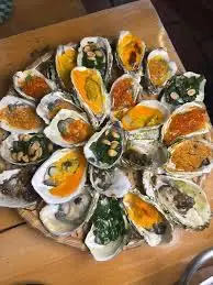 Hình ảnh Hàu sữa nướng combo 7 vị 35 con
