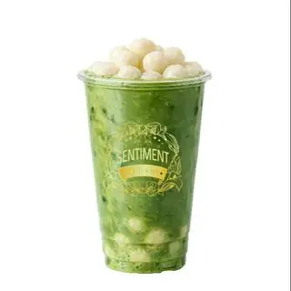 Hình ảnh Trà Sữa Thái Xanh Cheese Ball 700ML