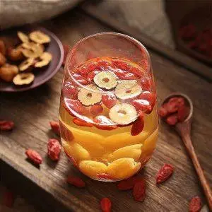 Hình ảnh Trà Quế Táo Đỏ Long Nhãn 