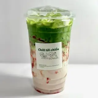 Hình ảnh Matcha Dâu Anh Đào