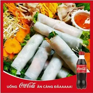 Hình ảnh 1 SUẤT PHỞ CUỐN THẬP CẨM + COCA