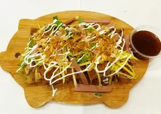 Hình ảnh Bánh tráng chiên pate xúc xích