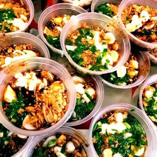 Hình ảnh Dẻo phơi sương chấm mỡ hành đặc biệt