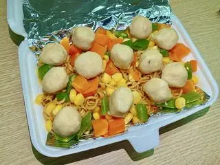 Hình ảnh Mì Trộn Cá Viên