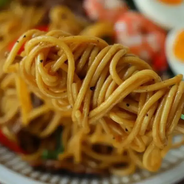 Hình ảnh Mì ý xào cay thập cẩm