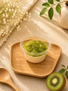 Hình ảnh Panna Cotta Vị Kiwi
