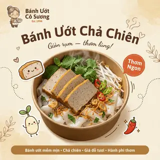 Hình ảnh Bánh ướt chả chiên