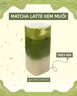 Hình ảnh Matcha Latte Kem Muối