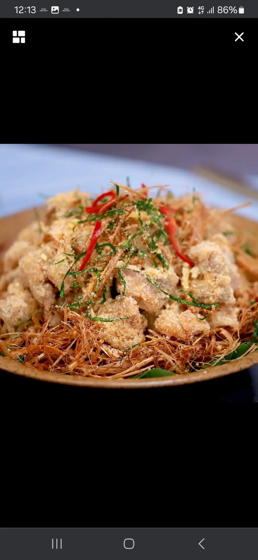 Hình ảnh vịt cháy tỏi 1/2 con