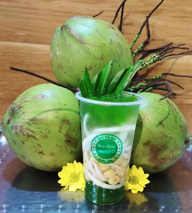 Hình ảnh Dừa sen Thạch lá nếp 