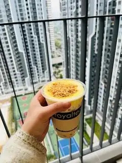 Hình ảnh Trà sữa nướng trân châu kem trứng cháy