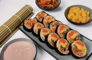 Hình ảnh Kimbap kim chi