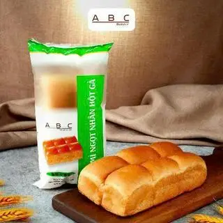 Hình ảnh Bánh mì ngọt nhân hột gà (sáu múi)