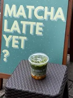 Hình ảnh Matcha Latte Peach