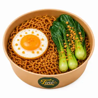 Hình ảnh Mì Trộn Trứng Ốp La