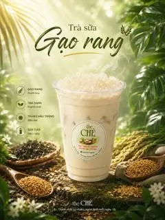 Hình ảnh Trà sữa gạo rang