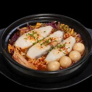 Hình ảnh Mì kim chi cá