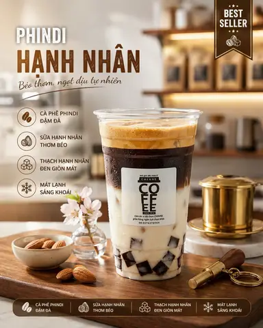 Hình ảnh Phindi hạnh nhân béo ngậy