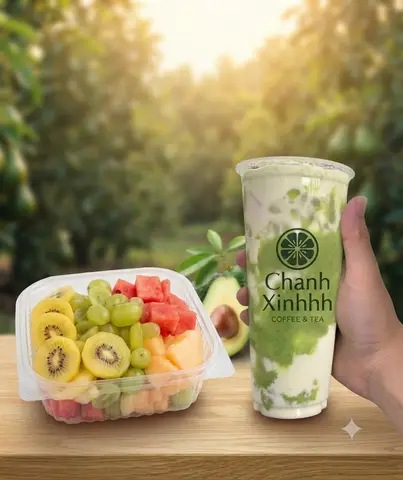 Hình ảnh Combo Trái Cây Thập Cẩm Mix 500g + Nước Tự chọn