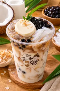 Hình ảnh Sữa Đậu Nành Tàu hủ cà phê full topping