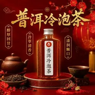 Hình ảnh Trà Phổ Nhĩ thượng hạng ủ lạnh