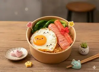 Hình ảnh Mì Trộn Full Topping ( Nhỏ )