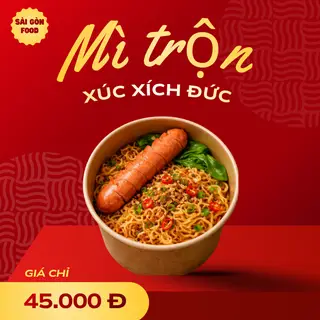 Hình ảnh Mì Trộn - Xúc Xích